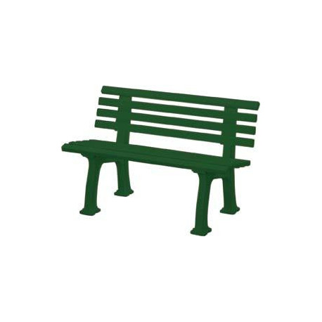 Banc de jardin IBIZA 2 places longueur 1200 mm vert