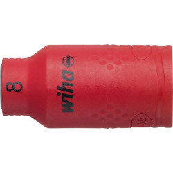 Douille 6 pans 3/8 18mm VDE Wiha
