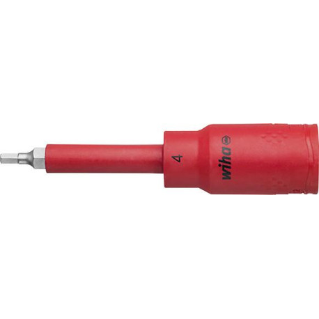 Embout de tournevis 1/2 pans creux VDE 4x120mm Wiha