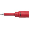 Embout de tournevis 1/2 pans creux VDE 4x120mm Wiha