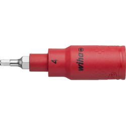 Embout de tournevis 3/8 à six pans creux VDE 8x75mm Wiha
