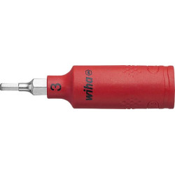 Embout de tournevis 1/4 à six pans creux VDE 4x65mm Wiha