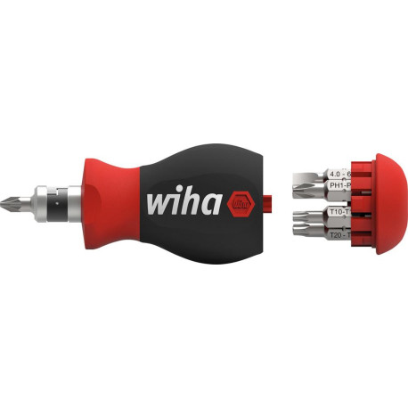 Porte-magasin d'embouts Stubby 7 pièces double embout Wiha