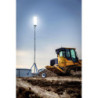 Projecteur EnergyTube XL 500 W. avec trépied professionnel XXL 70.000 lumens. Hauteur 4.60m