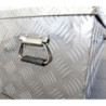 Caisse de transport en aluminium pour EnergyTube. env.95 Ltr.poignées. Serrure à clé. Vérin à gaz