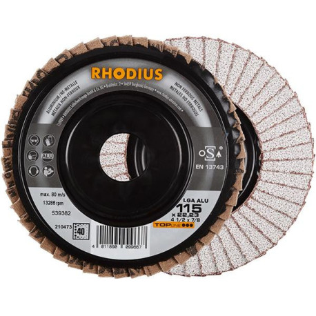 Disque à lamelles LGA ALU 115mm K 40 Rhodius