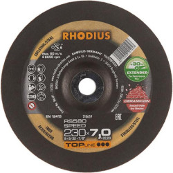 Disque à ébarber RS 580 SPEED EXTENDED 230 x 7.0 x 22.23 mm Rhodius