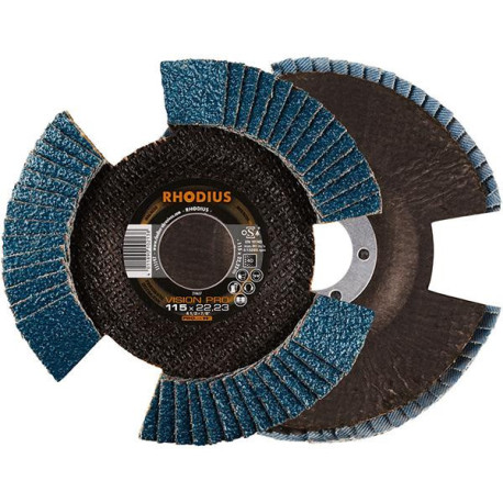 Disque à lamelles VISION PRO 115mm K 40 Rhodius
