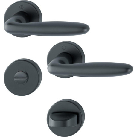 Poignée porte 1510/42KB/42KBS. F9714M.WC.37-47