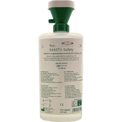 Bouteille de rinçage oculaire ECO avec entonnoir. env. 600ml