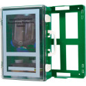Armoire murale pour masques mobile