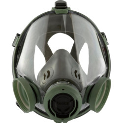 Masque complet C702/TWIN (classe 3). olive/black