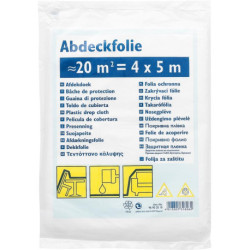 Bâche de protection PEHD standard20 m² - 4 x 5 m