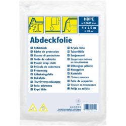 Bâche de couverture PEHD standard10 m² - 4 x 2.5 m
