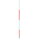 Barre d'alignement de construction 2.16m. Acier.enfichable.2.pointes