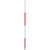 Barre d'alignement de construction 2.16m. Acier.enfichable.2.pointes