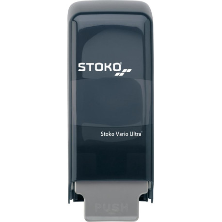 Distributeur mural en plastique noir Stoko Vario Ultra® pour systèmes de distribution de bouteilles souples de 1 et 2 l (V) et (A)
