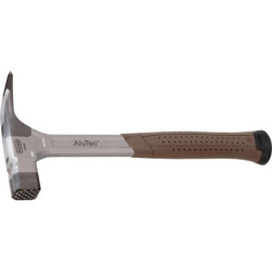 Marteau de chantier AluTec rugueux avec clou magnétique 450g PICARD