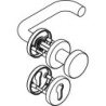 Poignée porte WE-Grt. ER 9 mm LS forme U. FS. PZ forme U. FS. PZ