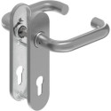 Poignée porte DD-Grt. ER 9 mm forme U. Court. FS. PZ Forme en U. Court. FS. PZ