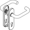 Poignée porte DD-Grt. ER 9 mm forme U. Court. FS. PZ Forme en U. Court. FS. PZ