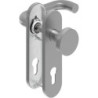 Poignée porte WE-Grt. ER 8 mm RS forme U. Court. PZ forme U. Court. PZ