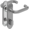 Poignée porte WC-Grt. ER Forme en U. Raccord court. Forme en U. Court.