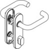 Poignée porte WC-Grt. ER Forme en U. Raccord court. Forme en U. Court.