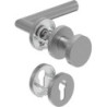 Poignée porte WE-Grt. ER 9 mm LS forme L. FS. PZ forme en L. FS. PZ