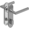 Poignée porte WC-Grt. ER forme L. Raccord court. Forme en L. Court.