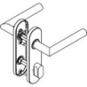 Poignée porte WC-Grt. ER forme L. Raccord court. Forme en L. Court.