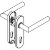 Poignée porte DD-Grt. ER 9 mm forme L. Raccord court. FS. PZ Forme en L. Court. FS. PZ