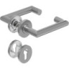 Poignée porte DD-Grt. ER 9 mm en forme de L avec re. FS. PZ Forme en L avec. FS. PZ