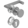 Poignée porte WE-Grt. ER 8 mm LS Forme L avec Re.. PZ forme L avec re. PZ