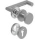 Poignée porte WE-Grt. ER 9 mm LS Forme L avec re. FS. PZ Forme en L avec. FS. PZ