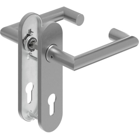 Poignée porte DD-Grt. ER 8 mm Forme L avec D.. PZ Forme L avec re. PZ