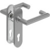 Poignée porte DD-Grt. ER 8 mm Forme L avec D.. PZ Forme L avec re. PZ