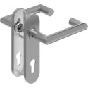 Poignée porte DD-Grt. ER 9 mm en forme de L avec re. FS. PZ Forme L avec D. FS. PZ