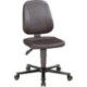 Siège de travail ESD Unitec 2. noir hauteur d'assise 440-620 mm rembourrage tissu. avec roulettes