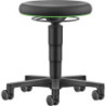 Tabouret pivotant Mousse intégrale Hauteur d'assise 450 - 650 mm avec roulettes