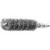 Brosse tubulaire avec filetage M6 Ø 8mm. Acier, poids 0.15mm Lessmann