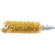 Brosse tubulaire avec filetage M6 Ø 8mm. Laiton, filetage 15mm Lessmann
