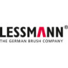 Brosse boisseau acier inox torsadé 65x0.5mm garniture 30x6mm fil torsadé Lessmann