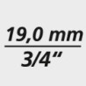 Embout de tournevis 3/4 T100x80mm Stahlwille