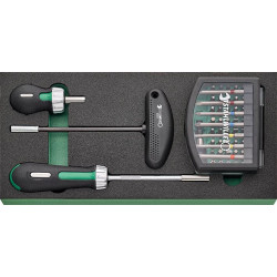 Module d'outils 1/3 embouts TCS 2 821/59 Stahlwille