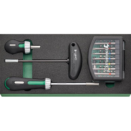 Module d'outils 1/3 embouts TCS 2 821/59 Stahlwille