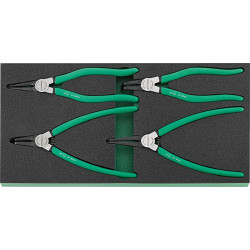 Module d'outillage 1/3 Pinces à circlips TCS 10 821/4 Stahlwille