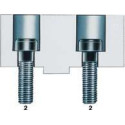 Vis pour mâchoire de rehausse taille 400mm M16x50 RÖHM
