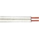 Cable H03VH-H 2x0,75mm2, 10m bobine, blanc