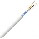 Cable téléphoniqueJ-Y(ST)Y 2x2x0,6mm2, 100m-bobine (Par 100)